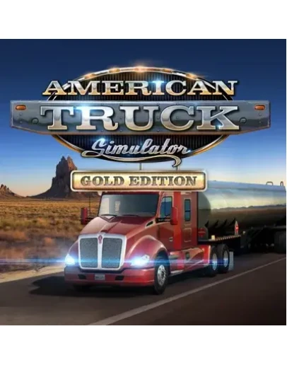 AMERICAN TRUCK SIMULATOR GOLD (STEAM КЛЮЧ)+ПОДАРОК
