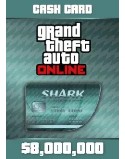 GTA 5 Megalodon Shark Cash Card Social Club