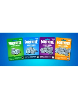 FORTNITE1000-13500 V-BucksEPIC PCPSXBOXNINTEND