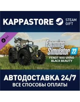 FS22 - Fendt 900 Vario Black Beauty DLC Steam Gift