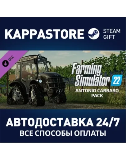 Farming Simulator 22 ANTONIO CARRARO Pack DLC Steam