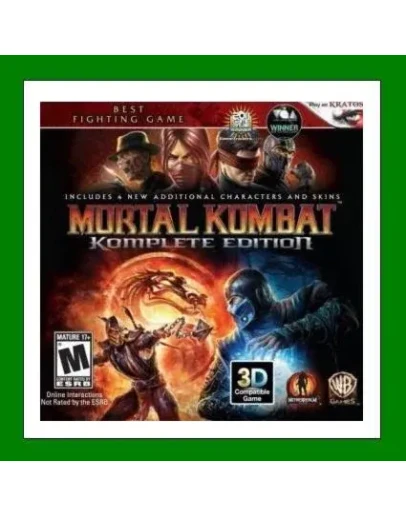 Mortal Kombat Komplete Edition+ 25 ИгрSteam0