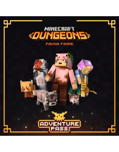 Minecraft Dungeons Fauna Faire Adventure Pass DLC