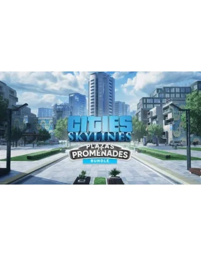 Cities: Skylines - Plazas &amp Promenades Bundle XBOX