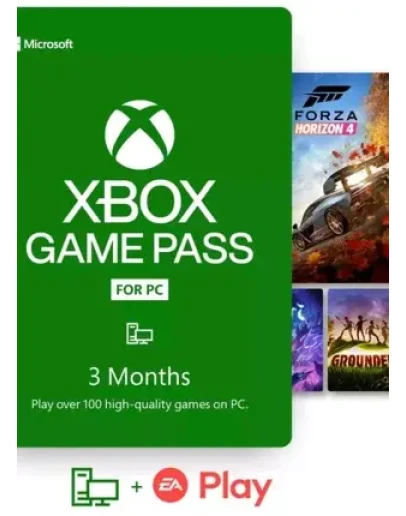 Xbox Game Pass для ПК 3 месяца TRIAL + EA ВСЕ РЕГИОНЫ
