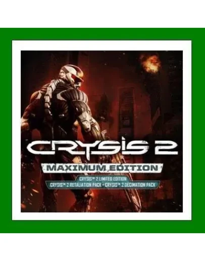 Crysis 2 Maximum Edition+ 15 ИгрSteam0 Карты