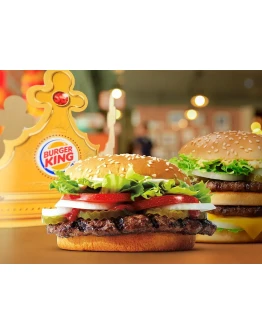 Бургер Кинг, Burger King промокод чизбургер + 400