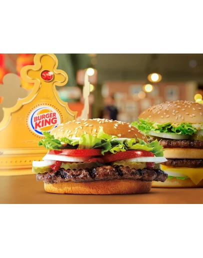 Бургер Кинг, Burger King промокод чизбургер + 400