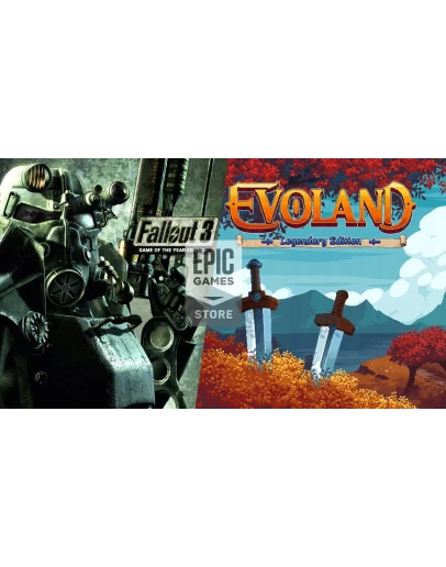 Fallout 3: GOTY + Evoland + Frostpunk Epic + Почта