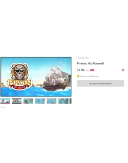Pirates: All Aboard! (Nintendo Switch KEY/USA) Pirates: All Aboard! (Nintendo Switch KEY/USA)