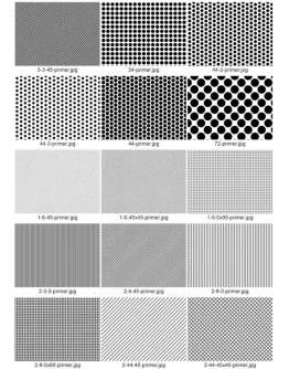 Растровые заливки для Фотошопа (штриховки)