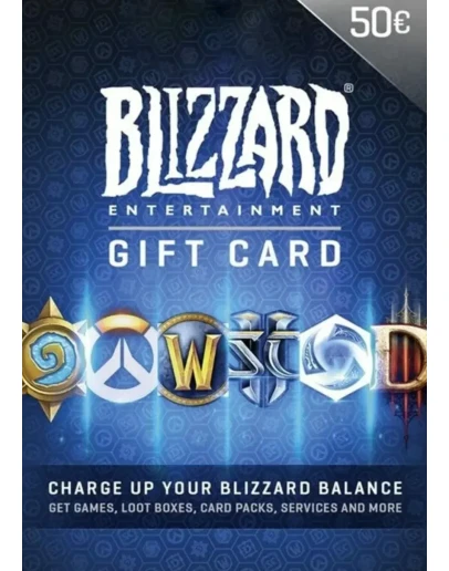 Подарочная карта Battle.net 50 Евро