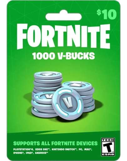 Fortnite: 1000 В-Баксов (Все страны)