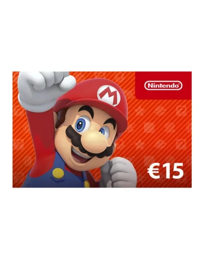 Карта пополнения Nintendo Eshop (Европа) - 15