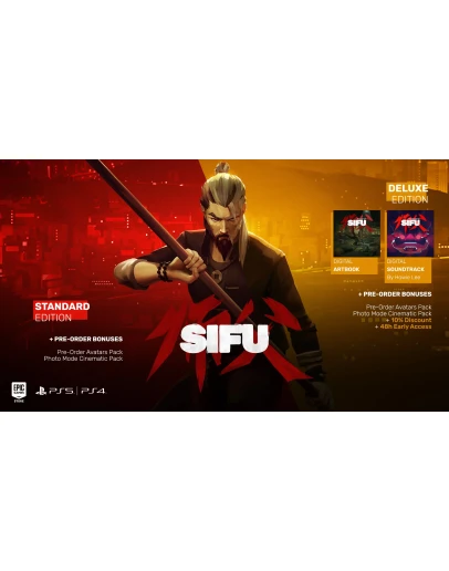 Sifu Deluxe Edition Upgrade Epic Games Store Key GLOBAL