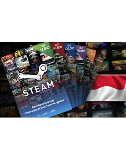 Смена региона Steam (Стим) - Индонезия - IDR Rp