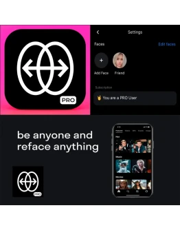 Reface Face Swap AI PRO iPhone iPad AppStore На Сутки
