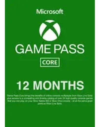 XBOX LIVE GOLD(Game Pass Core) 12 месяцев