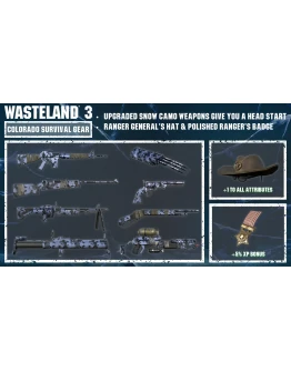 Wasteland 3 - Colorado Survival Gear DLC Steam CD KeY