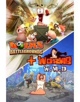 Worms Battlegrounds + Worms W.M.D Xbox активация Worms Battlegrounds + Worms W.M.D Xbox активация