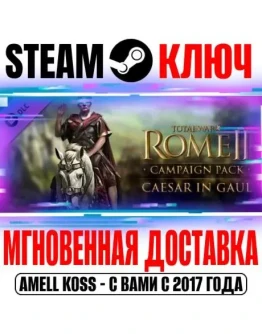 Total War Rome 2 Caesar in Gaul Campaign Pack Steam Key