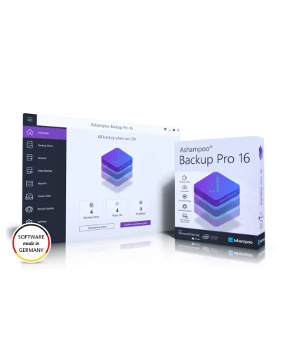 Ashampoo Backup Pro 16 Пожизненная лицензия, ключ