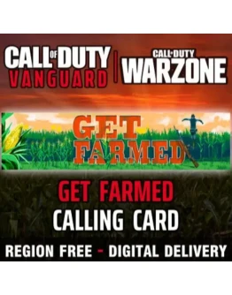 Call of Duty Vanguard Get Farmed Calling Card GLOBAL