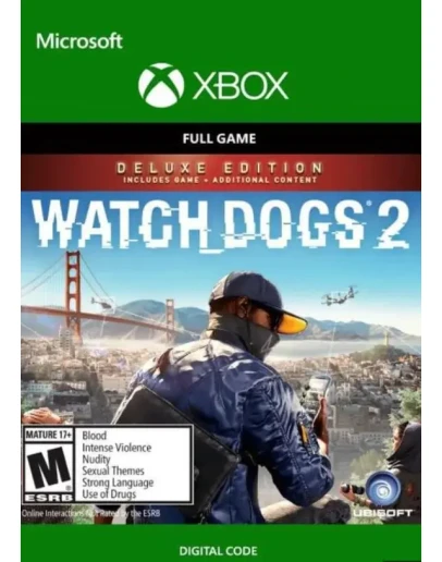 WATCH DOGS 2 DELUXE EDITION XBOX КЛЮЧ