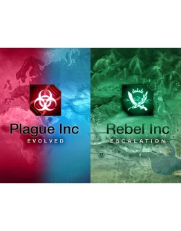 Plague Inc: Evolved + Rebel Inc Escalation+ 12 Games