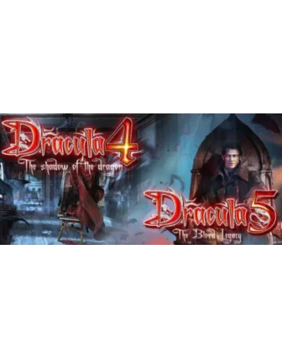 Dracula 4 and 5 Special Steam Edition STEAM KEY ROW +