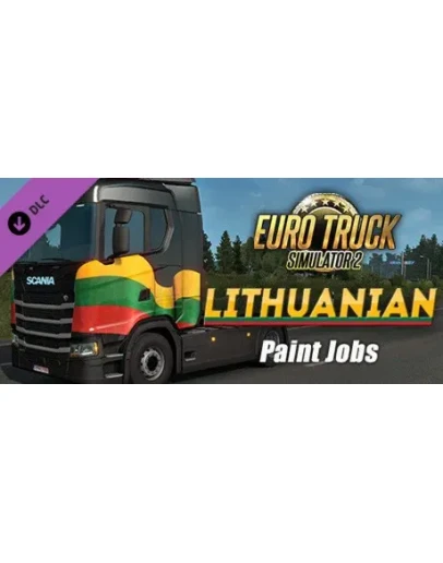 Euro Truck Simulator 2 - Lithuanian Paint Jobs Pack RU