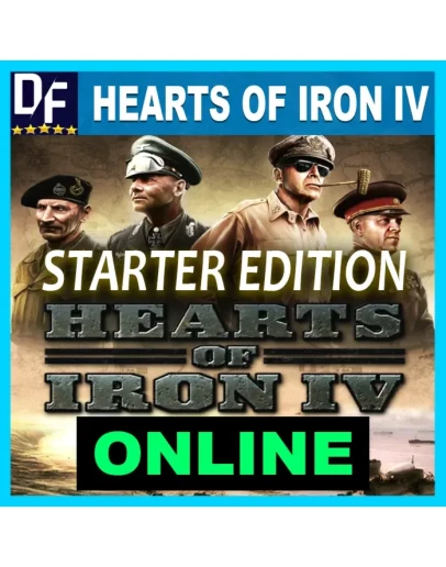 Hearts of Iron IV + DLC ОНЛАЙН STEAM Аккаунт