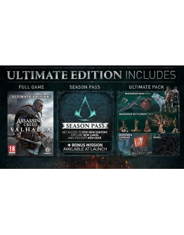 Assassin's Creed Valhalla Ultimate Edition EU UBI KEY