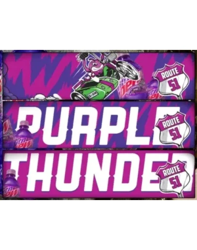 Purple Thunder Animated Card - COD Modern Warfare 2