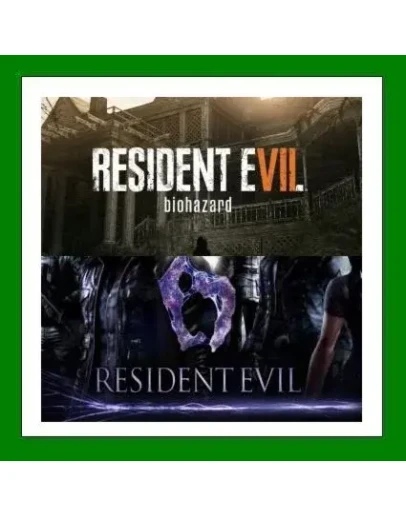RESIDENT EVIL 7 + RESIDENT EVIL 6Steam+ 25 игр RESIDENT EVIL 7 + RESIDENT EVIL 6Steam+ 25 игр