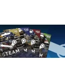 STEAM WALLET 5-100 USD