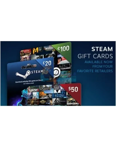 STEAM WALLET 10-100 EURO