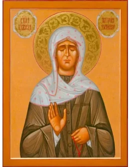 Матрона Московская, блаж_004(60х79см)