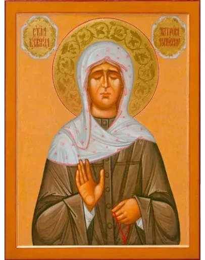 Матрона Московская, блаж_004(60х79см)