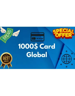 1000 Card GlobalAll Services/Subscriptions/Others