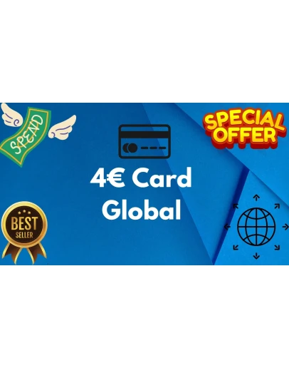 4 Card GlobalAll Services/Subscriptions/Others