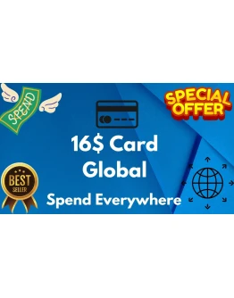 16 Card GlobalAll Services/Subscriptions/Others