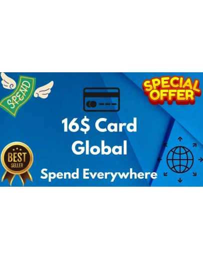 16 Card GlobalAll Services/Subscriptions/Others
