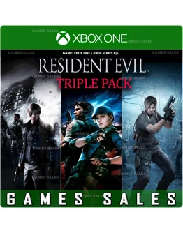 RESIDENT EVIL TRIPLE PACK (4/5/6)XBOXКЛЮЧ