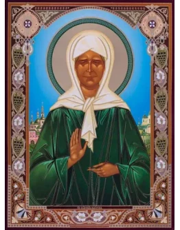 Матрона Московская, блаж_017(74х100см)