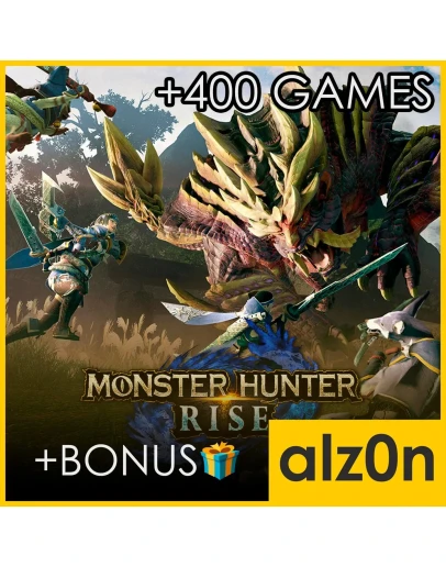 Monster Hunter Rise + 450 игр + ПОДАРОКПКGAME PASS Monster Hunter Rise + 450 игр + ПОДАРОКПКGAME PASS