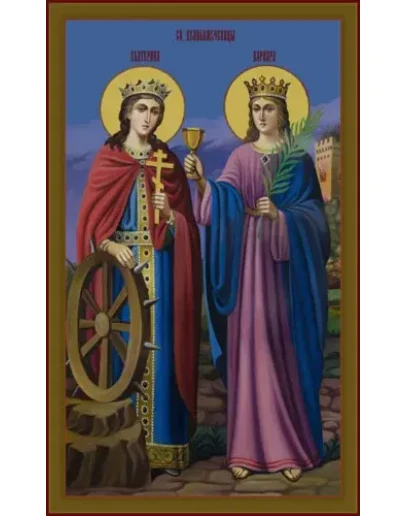 Варвара и Екатерина, вмц_001-1(61х100см)