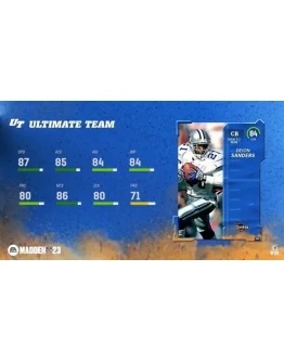 Madden NFL 23 Doritos MUT Pack Deion Sanders OVR 84 КОД