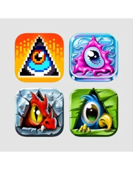 JoyBits Doodle Mega Pack iPhone ios AppStore iPad +