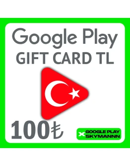 GOOGLE PLAY GIFT CARD 100 TL ТУРЦИЯ АВТО ВЫДАЧА 24/7 GOOGLE PLAY GIFT CARD 100 TL ТУРЦИЯ АВТО ВЫДАЧА 24/7